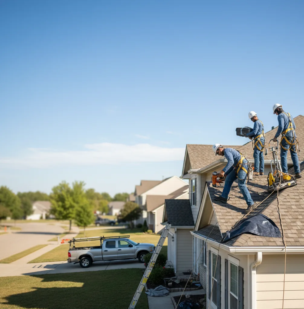 Roof Inspection in Harrisonville, MO